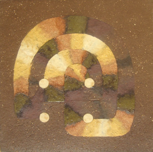 Labyrint II, 2011, 27x27 cm