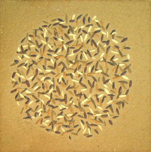 Mraveniště I, 2010, 27x27 cm