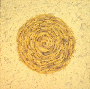 Sbalená sláma, 2010, 27x27 cm